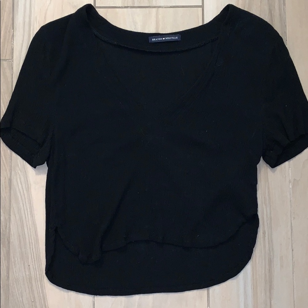 Black cropped Top